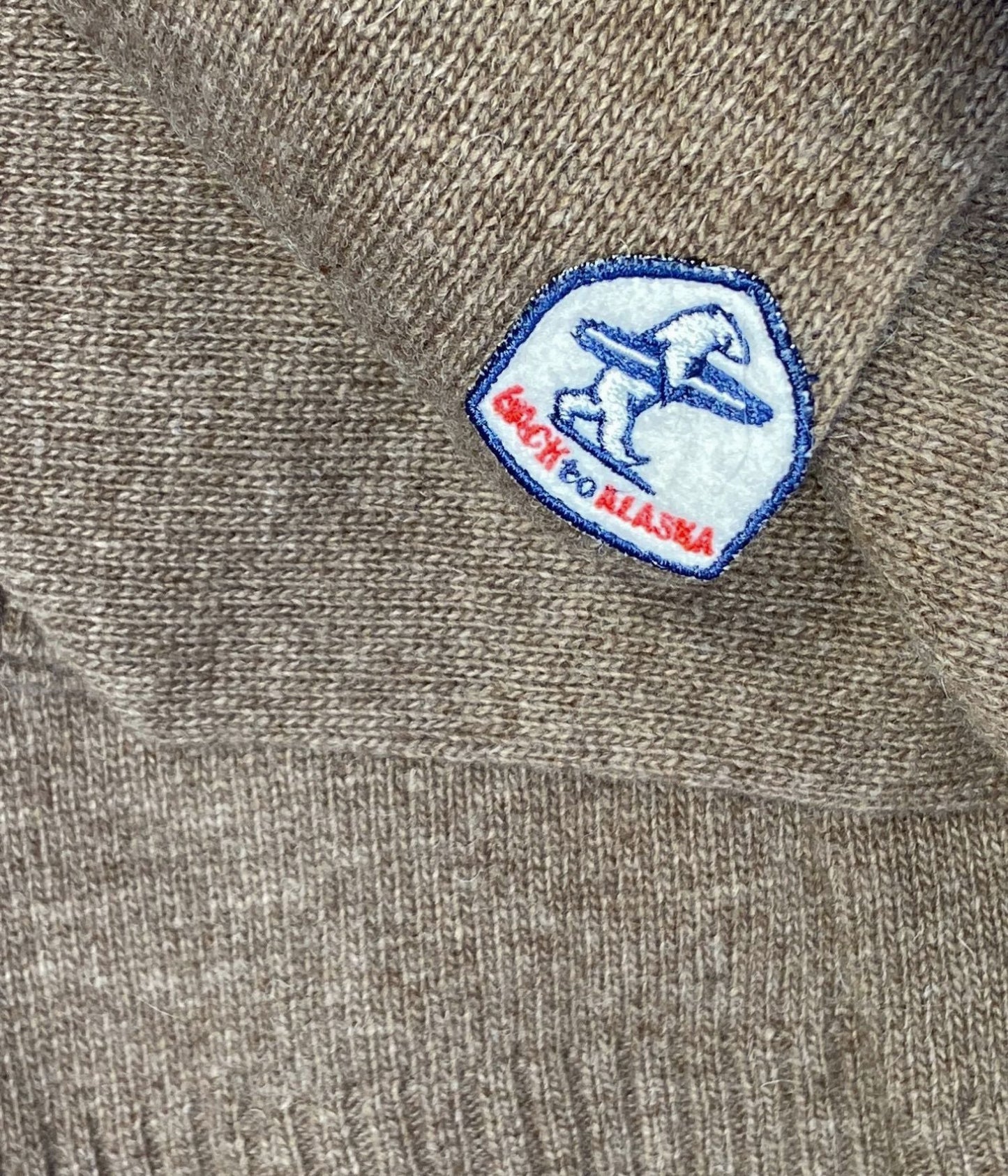 GILET FULL ZIP JAUGE - TAUPE