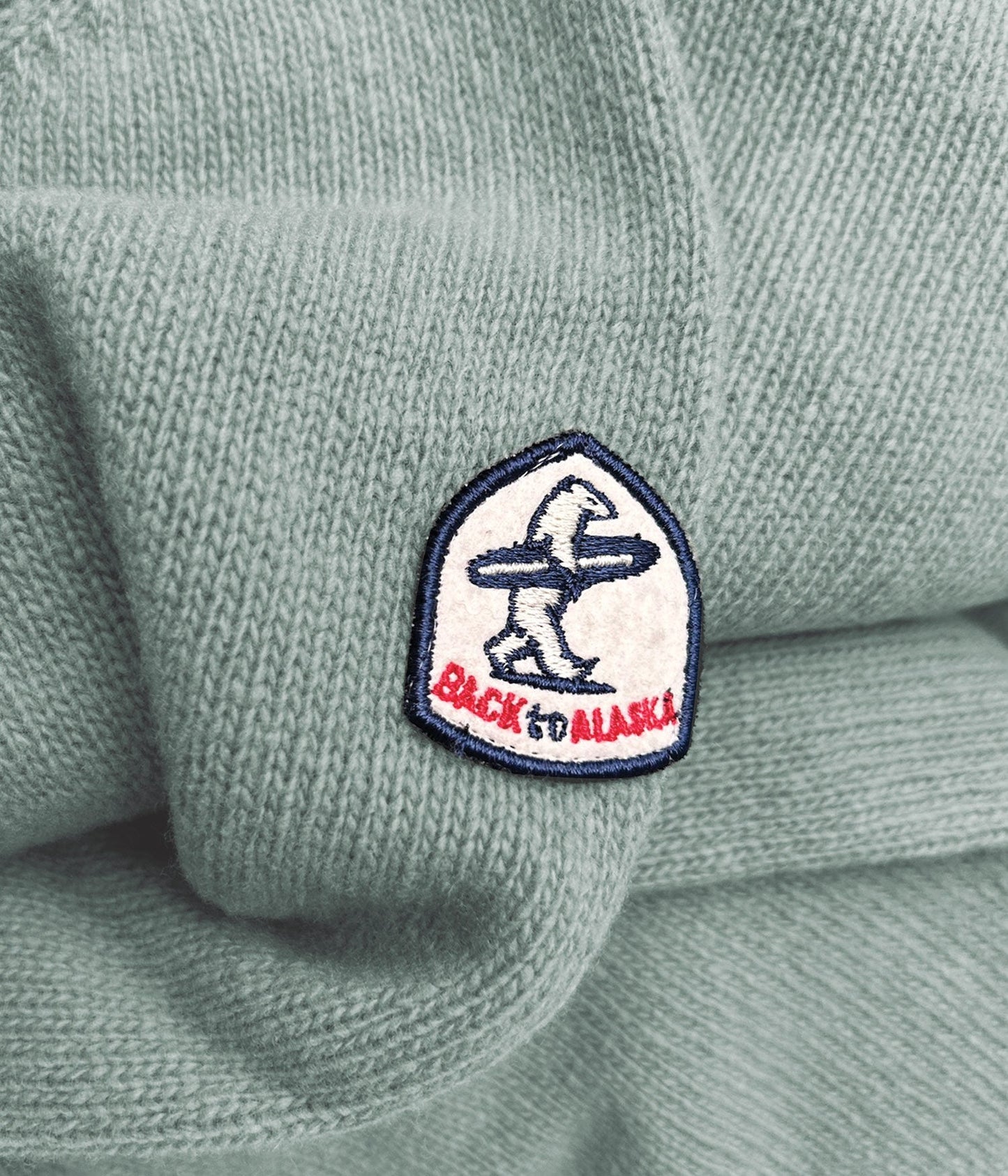 CARDIGAN COL ROND 7 BOUTONS -CELADON