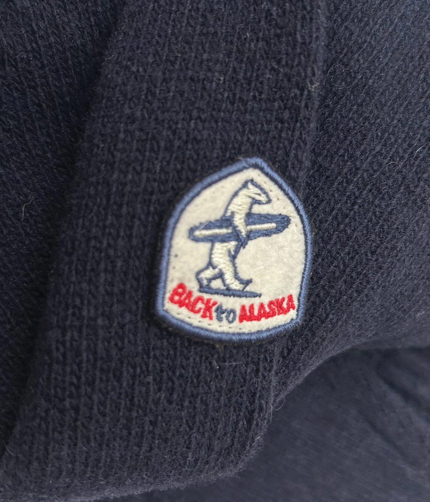 CARDIGAN COL ROND 7 BOUTONS -NAVY