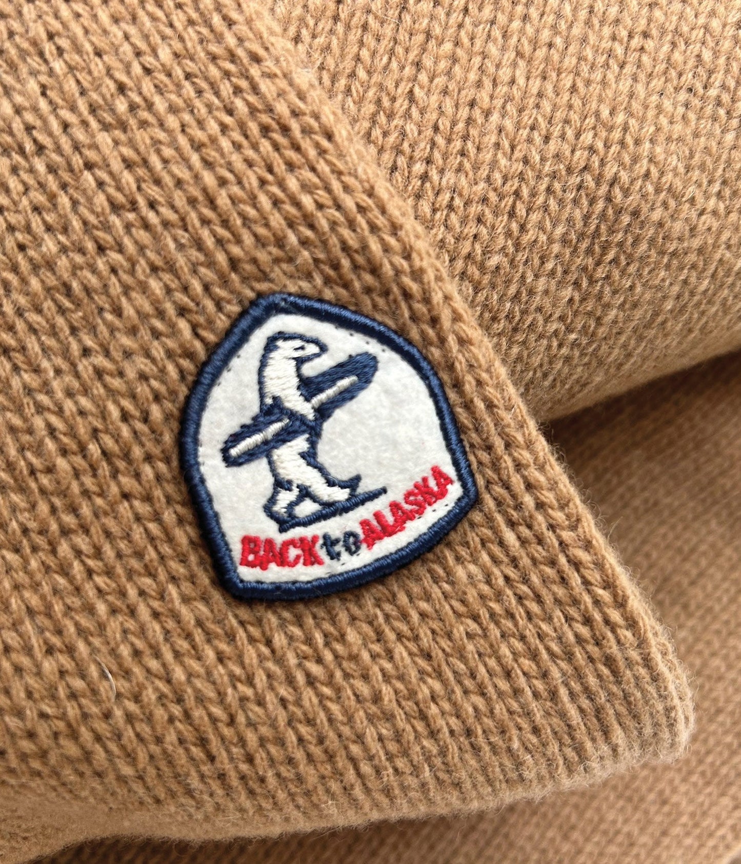 PULL COL ROULE FEMME -CAMEL