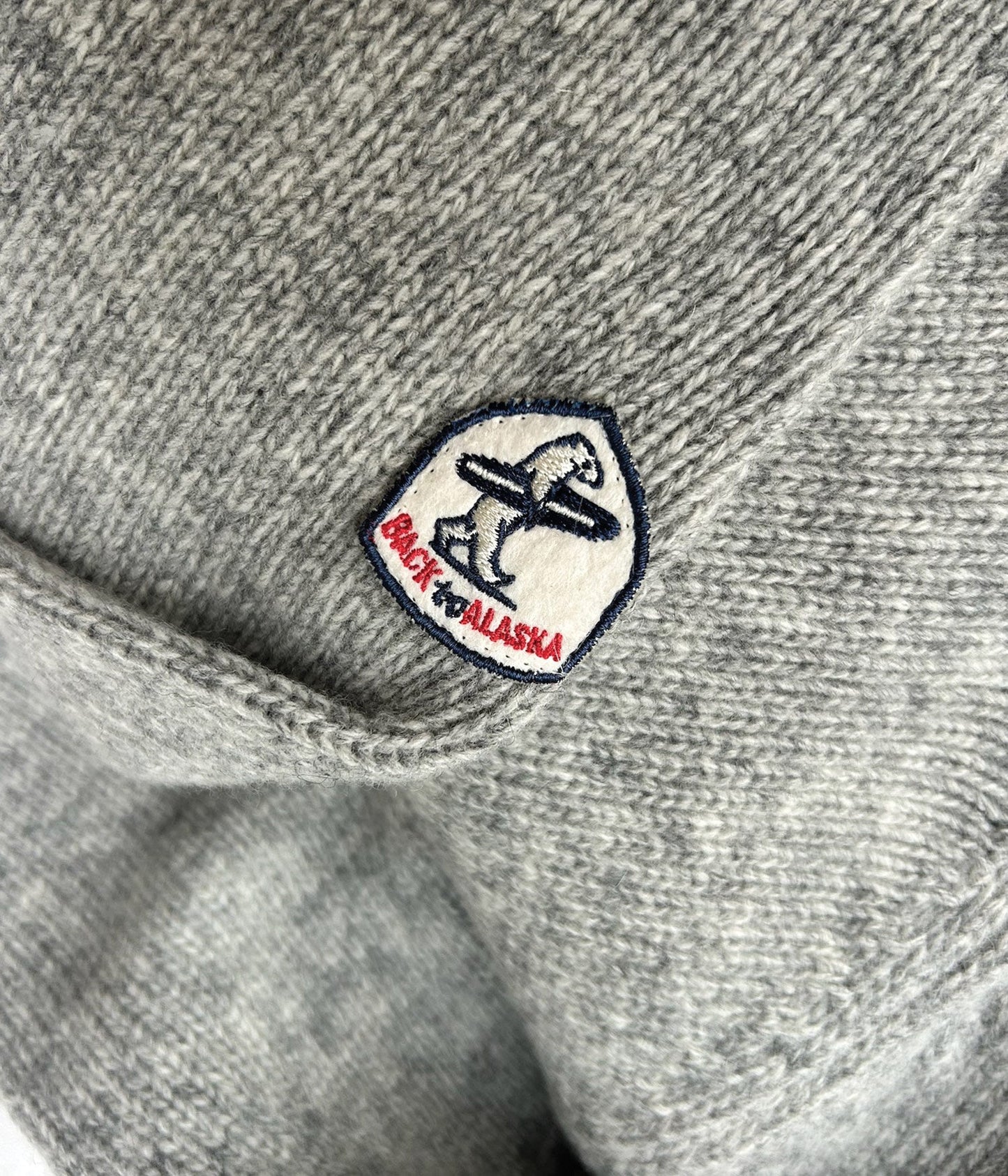 PULL COL ROULE FEMME -GRIS CLAIR