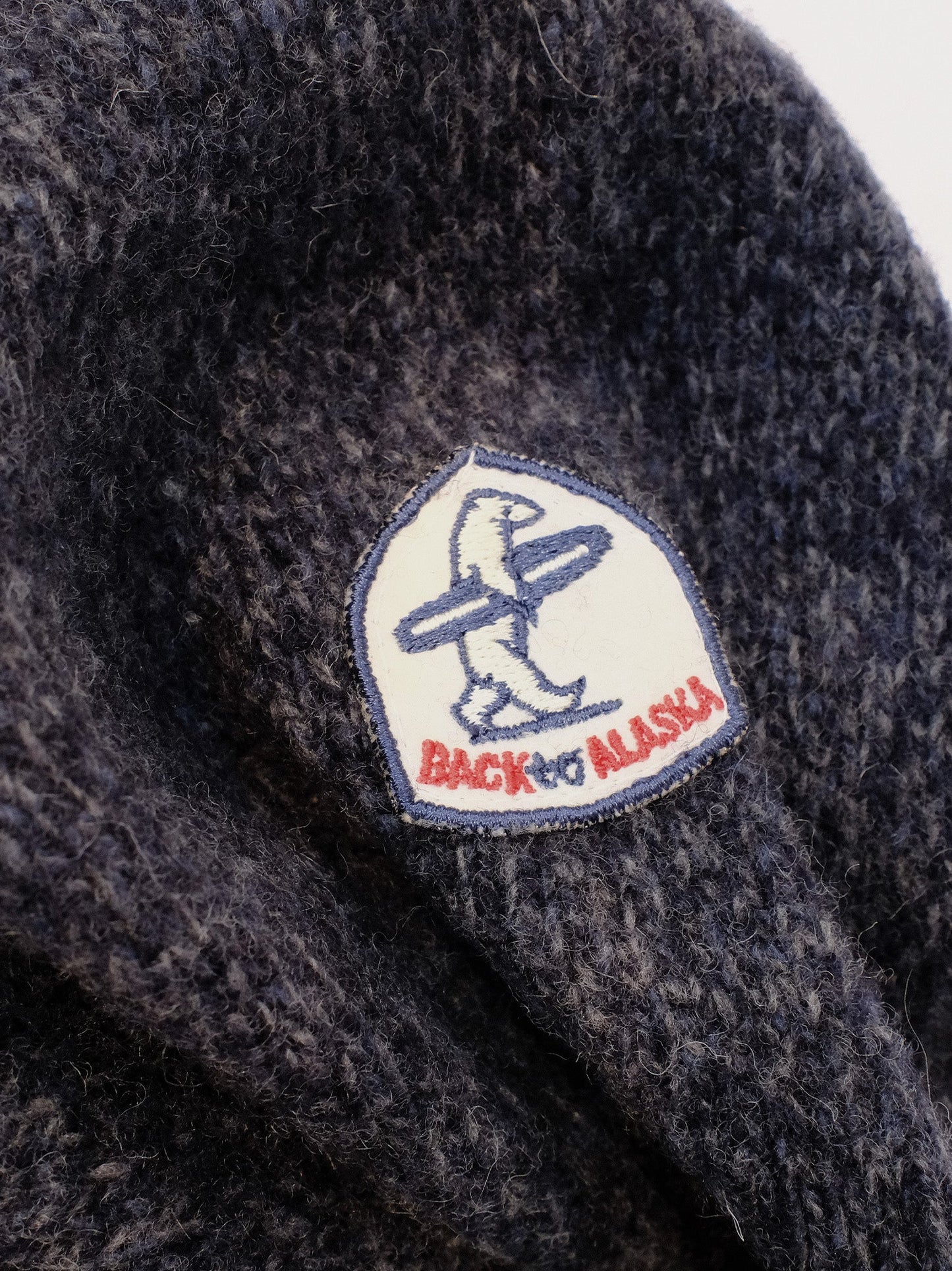 PULL COL ROULE CHINÉ - NOIR/ANTHRACITE