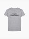 T-SHIRT HOMME GRIS - CHAMPAGNE