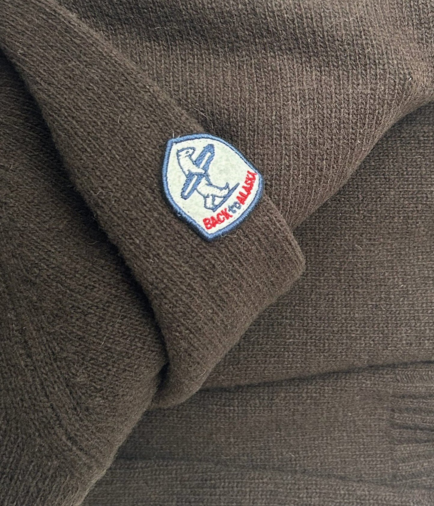 CARDIGAN COL ROND 7 BOUTONS -CHOCO