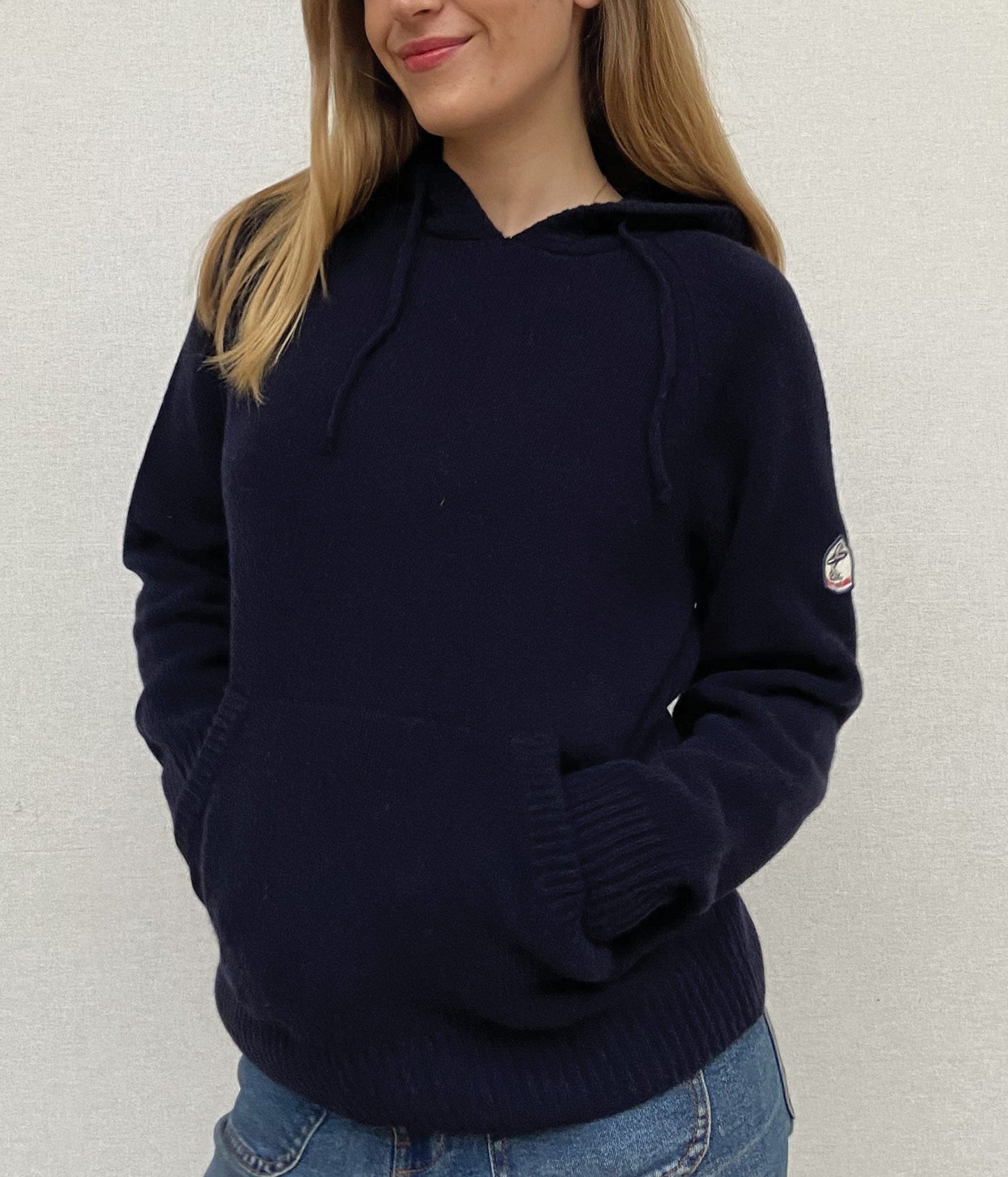 HOODIE POCHES KANGOUROU -NAVY