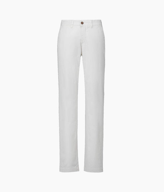 PANTALON CHINO SLIM GRIZZON - BLANC