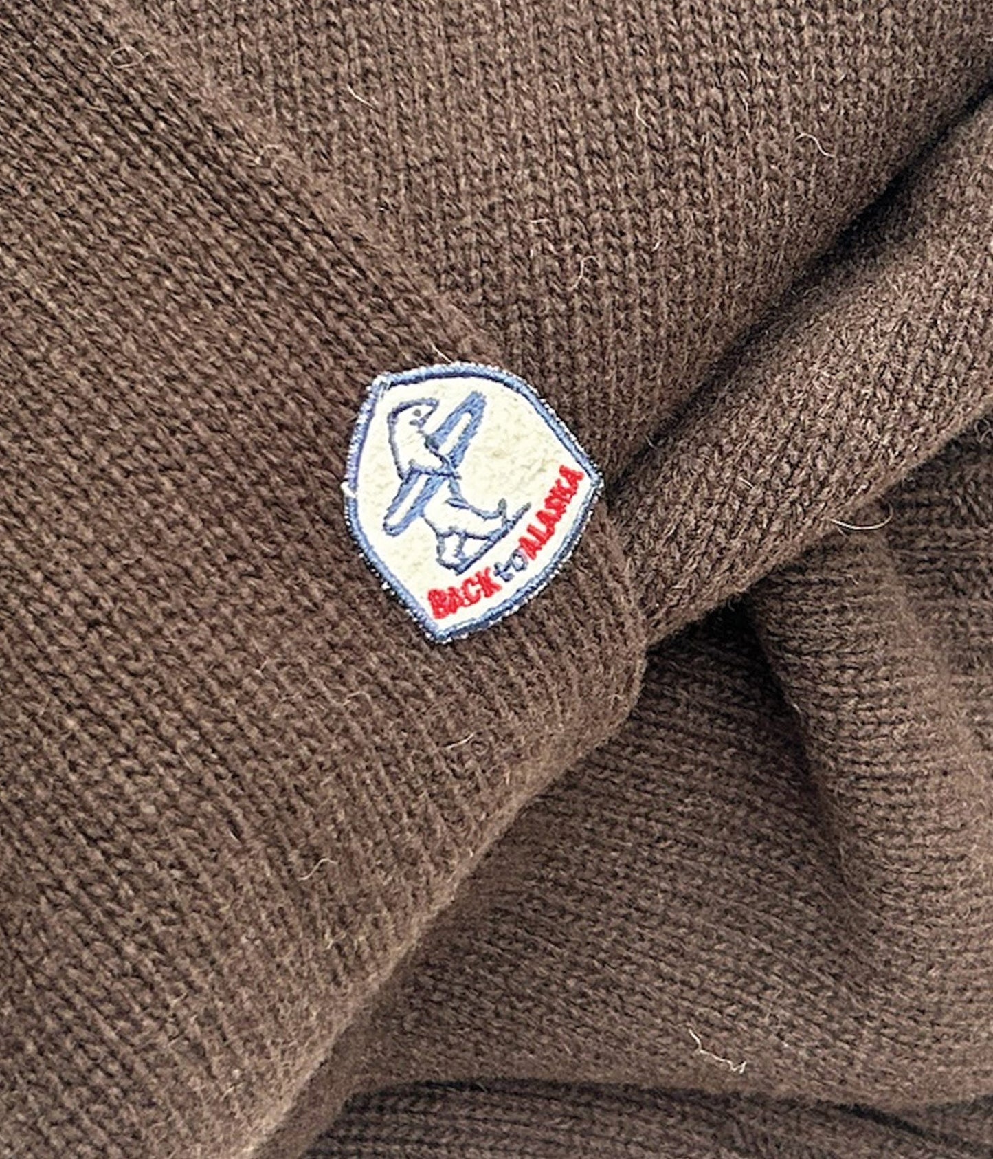 PULL COL ROULE FEMME -CHOCO