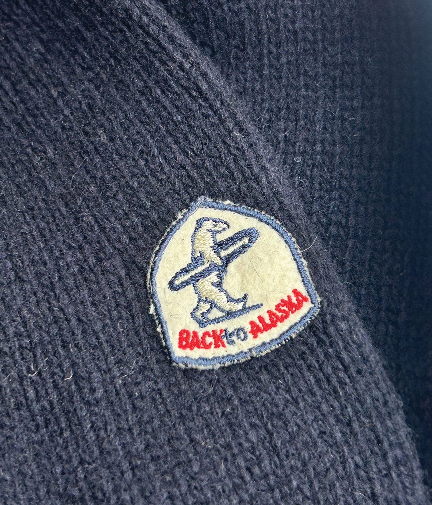 PULL COL ROULE FEMME -NAVY